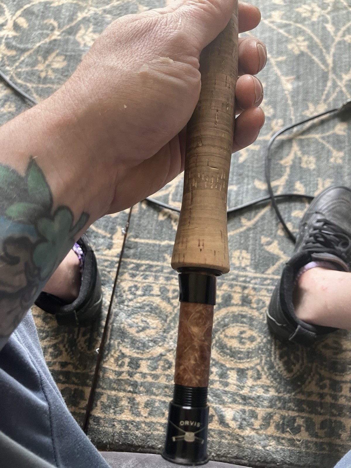 Orvis Superfine Carbon Fly Rod with Rod Sock and Travel Tube