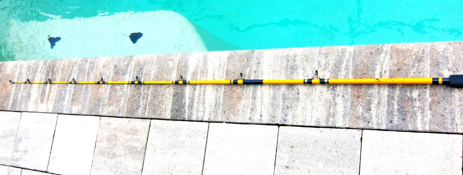 Vintage Eagle Claw Starfire SF501 2-Piece Trolling Rod: 7’6”; 15-25lb – USED!!!a