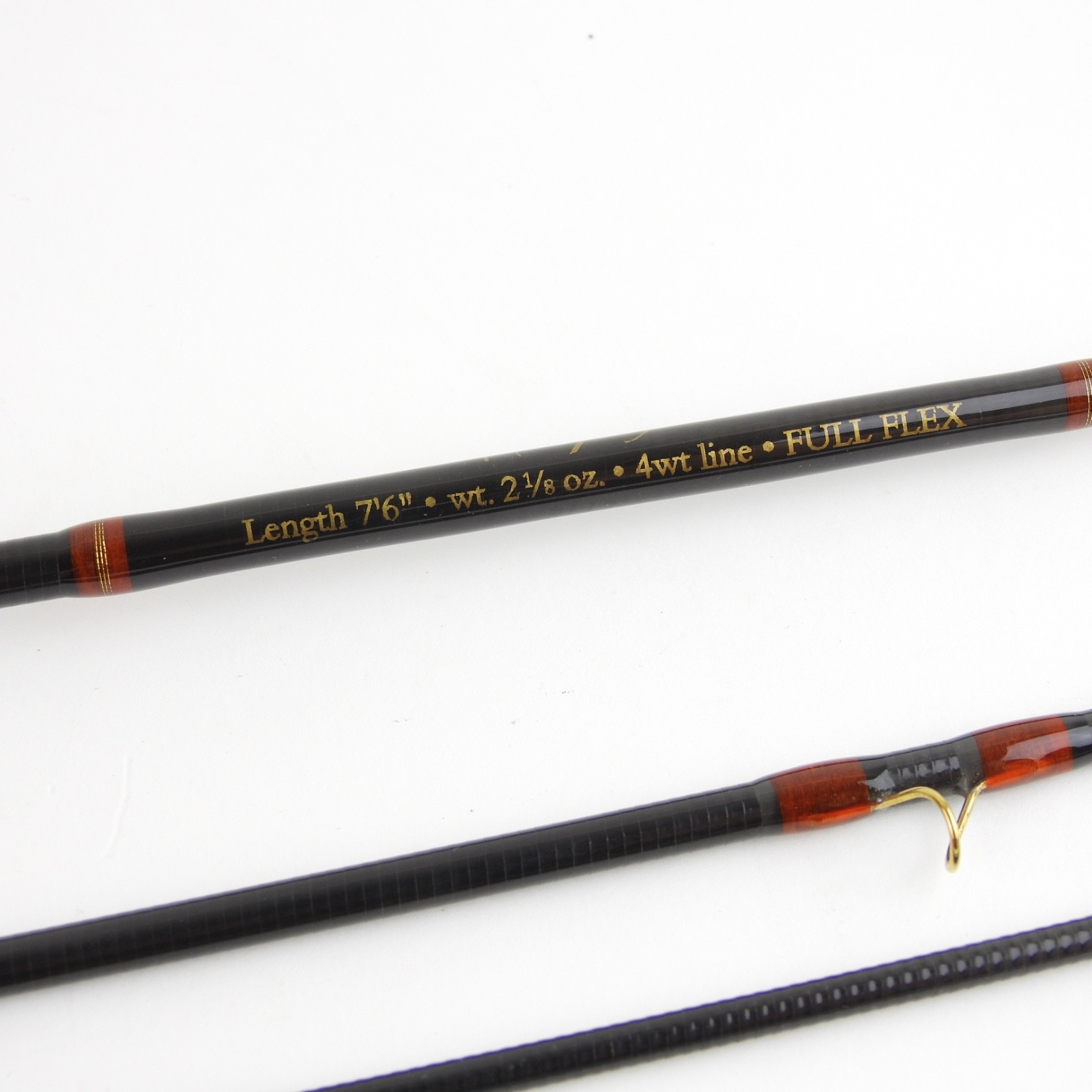 Orvis Superfine Touch Fly Fishing Rod. Full Flex. 7’ 6”. 4wt. W/ Tube & Sock.