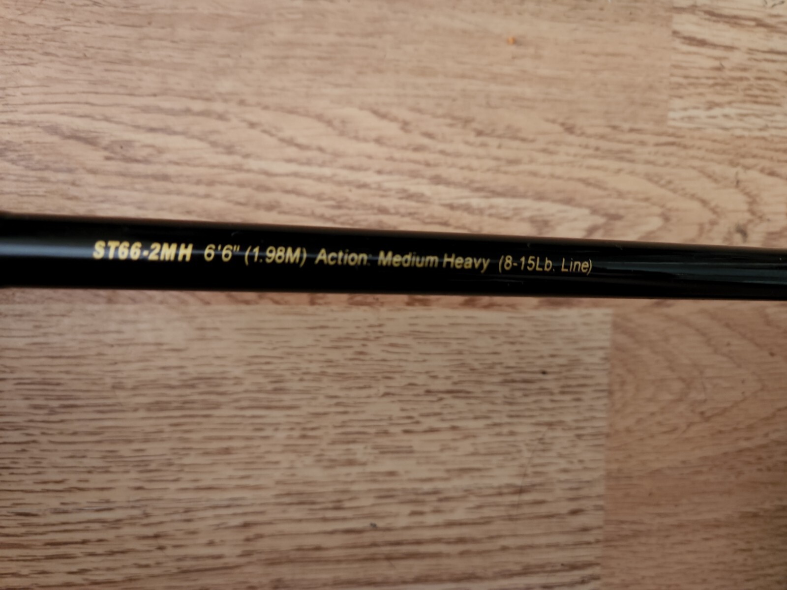BASS PRO SHOPS 6’6″ M,HVY 1.98 ACT. 8-15 LB. LINE SPINNING ROD