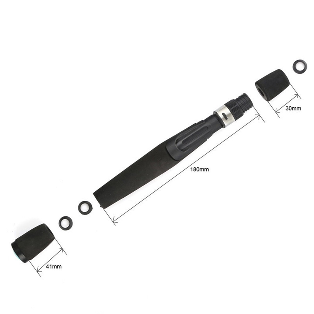 Fishing Rod Repair Set with EVA Handle and Customizable Split Grip Design