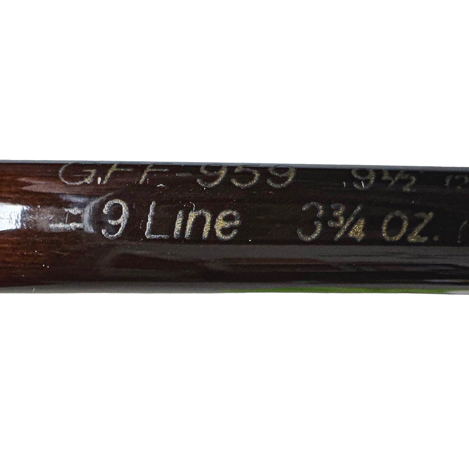 Vintage Fenwick HMG Graphite Fly Rod GFF-959 9’6″ 9wt 2pc USA Original Sock/Tube