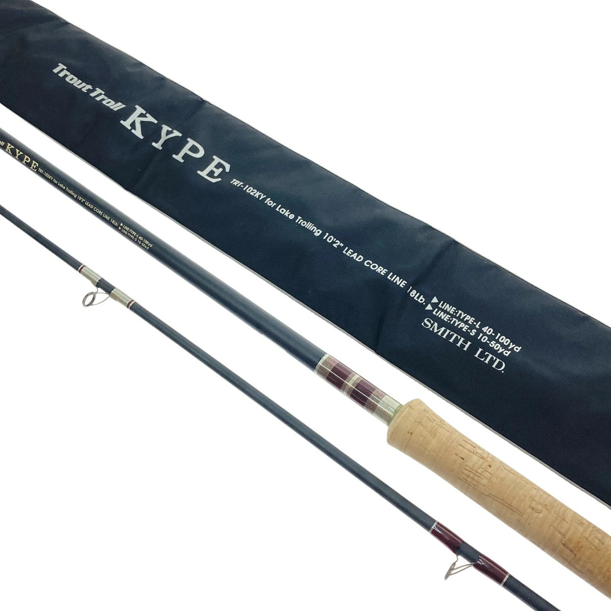 Smith Trout Troll Kype Type-L Fishing Rod 10’2″ 18lb Used C Rank