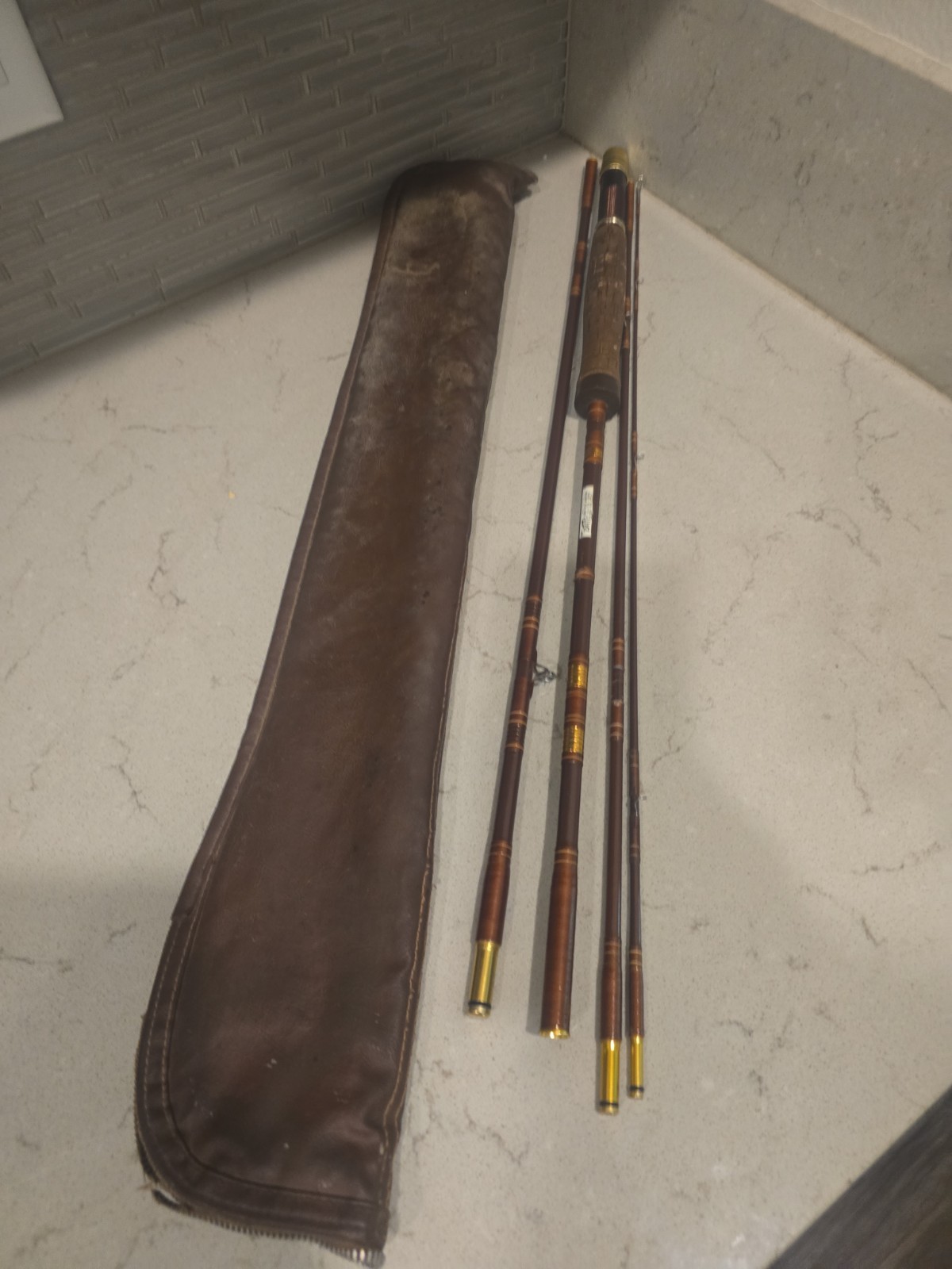 Vintage Garcia 2541 4 Piece 8’ Fly Rod made in USA