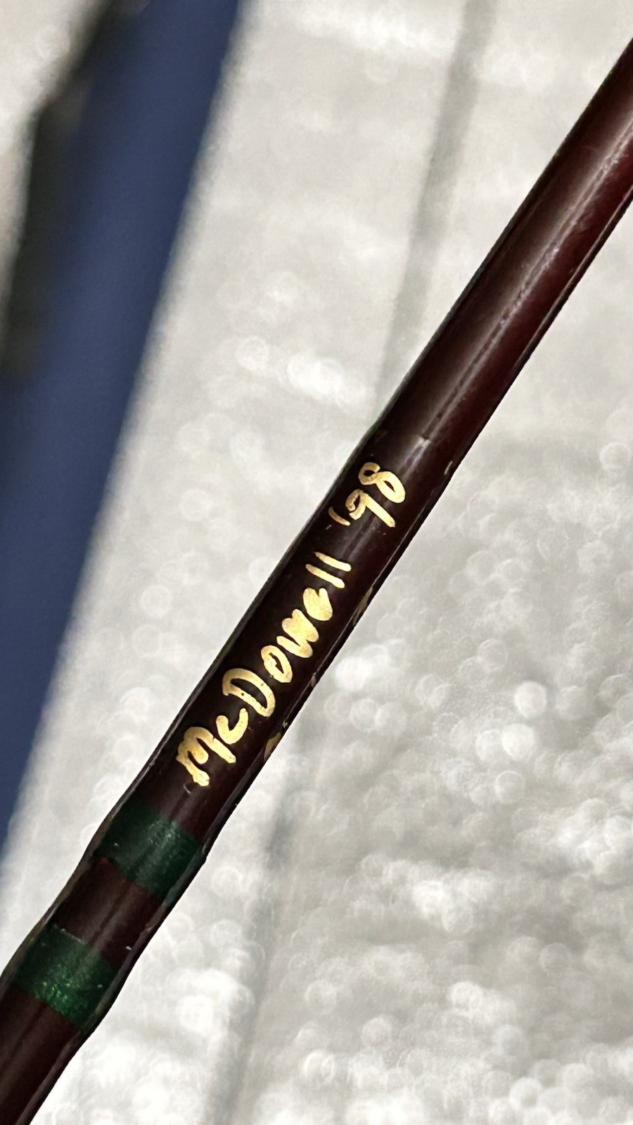 Rare Vintage 1998 Fly Rod McDowell ‘98 Custom Graphite 9’ #6 Line Weight