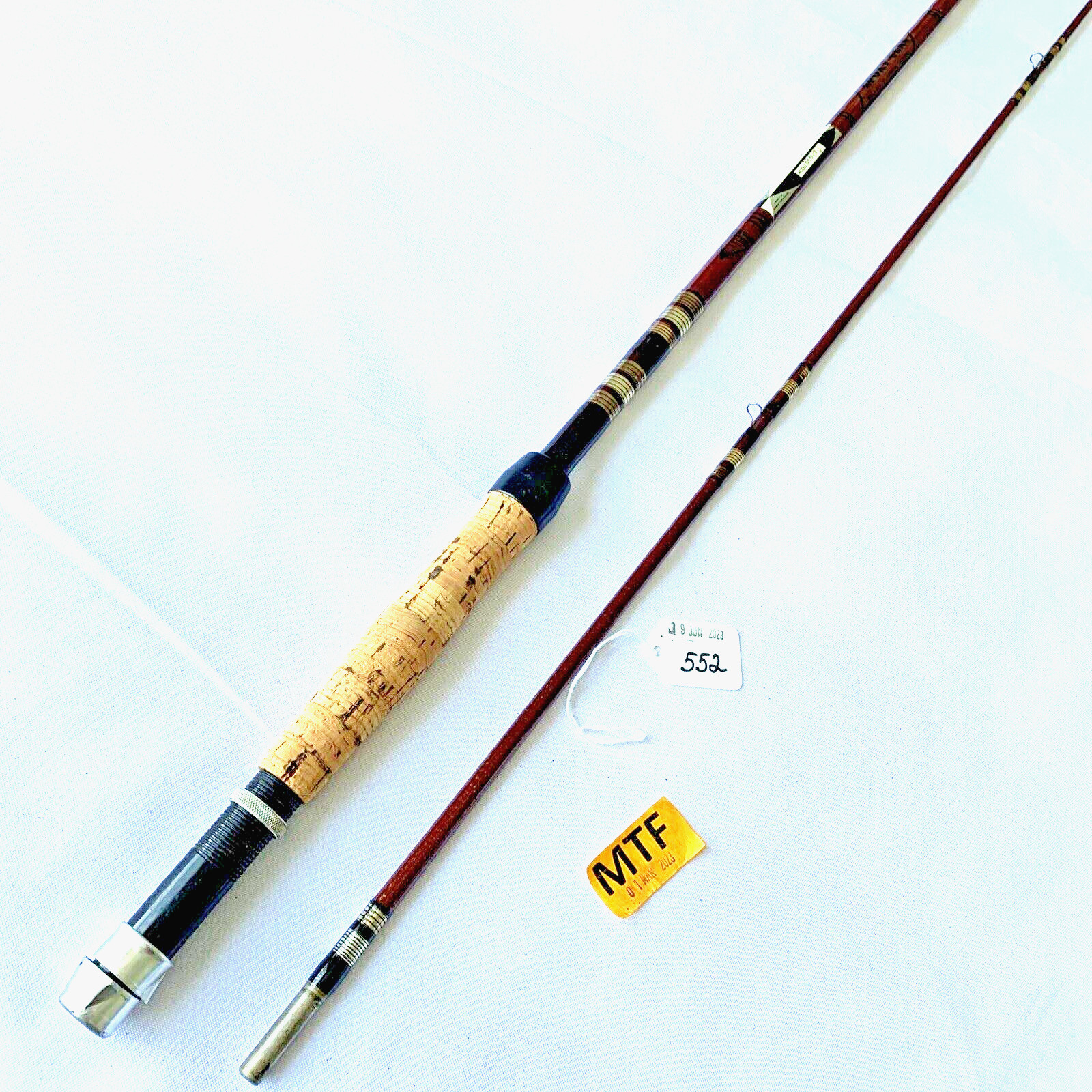 Roddy Model BR-60-9 Custom Made 9Ft Genuine Epoxy Glass Fly Fishing Rod USA