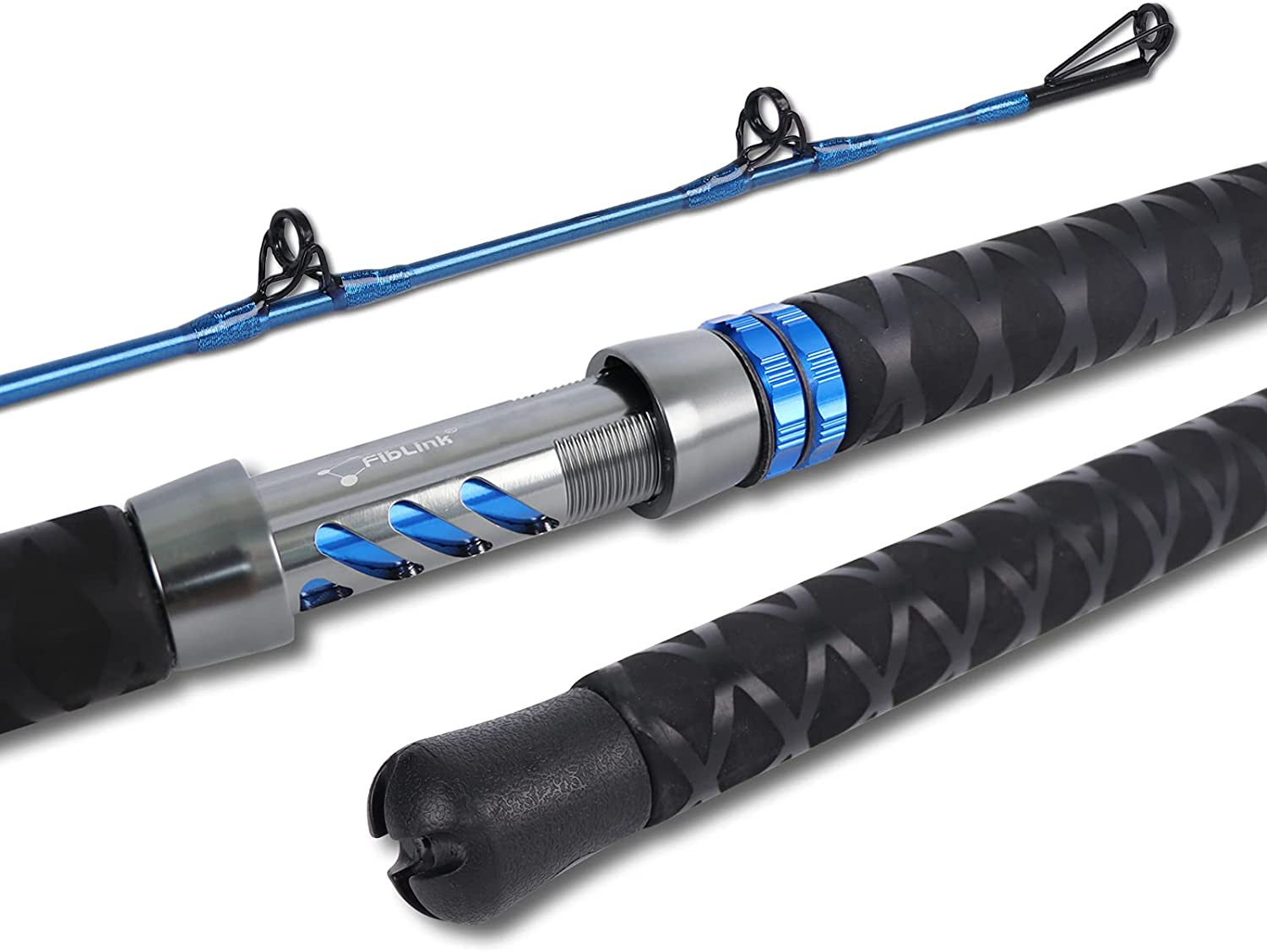 Catfish Fishing Rod Carbon Fiber Catfishing Pole Travel Heavy Casting 6 7 8 Ft