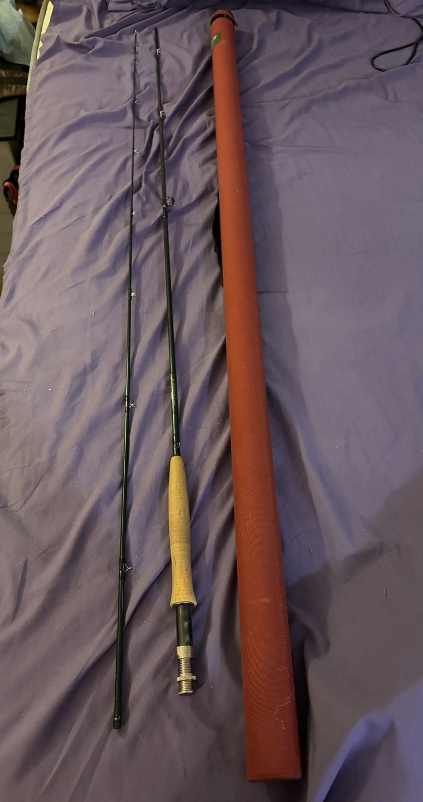 Orvis TLS Pro Guide 905-2pc Mid Flex 9’ 5wt Fly Rod with Rod Tube