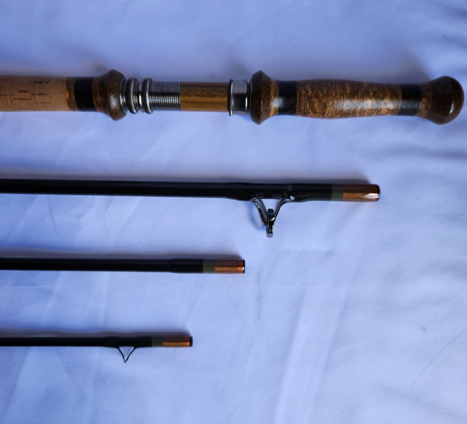 R.B. Meiser 13’6″ 7/8 Spey Fly Rod MKS S2H13678MKS-4 USA 4pc Sock