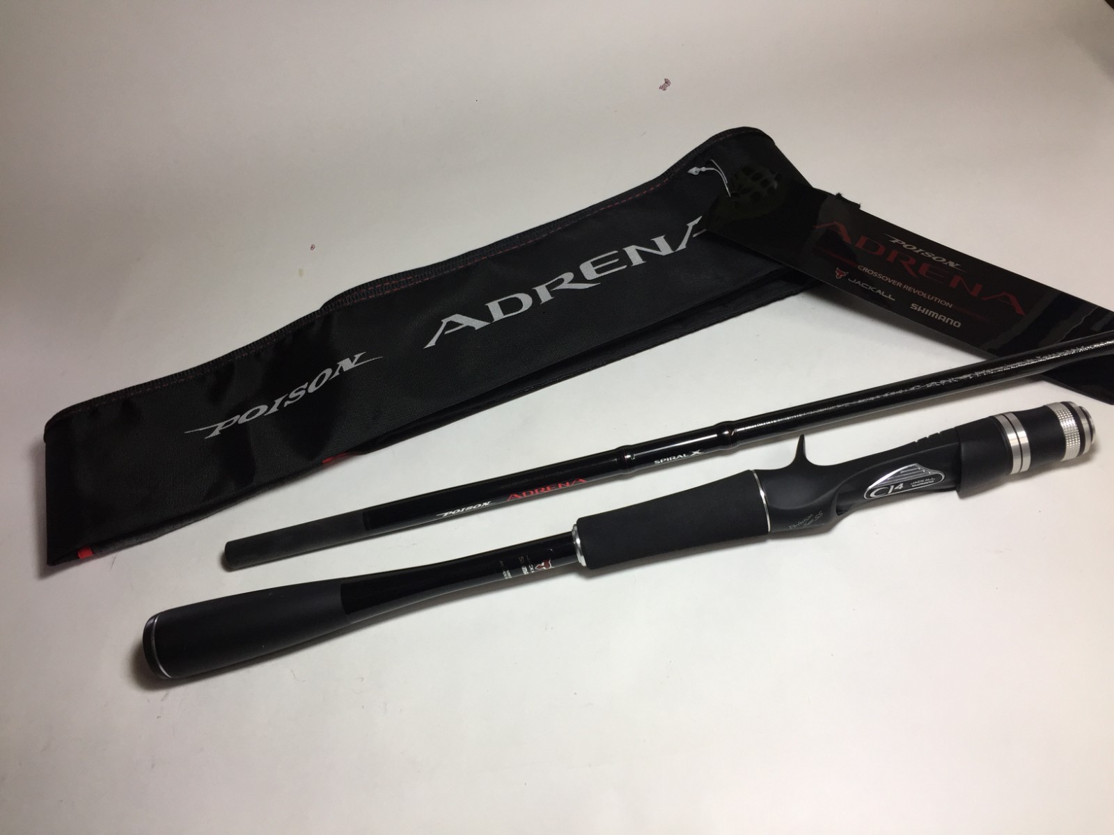 S9067) SHIMANO & JACKALL POISON ADRENA 172MH for Bait Casting Rod