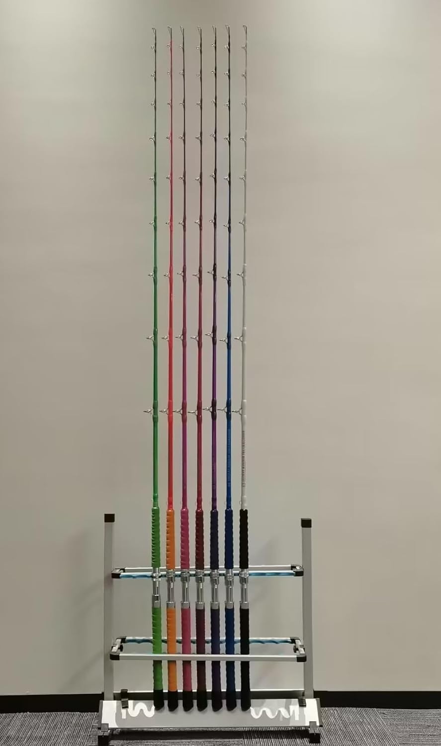 Catfish Fishing Rods 7’6 Glow in The Dark The Challenger Casting Rod, Medium …
