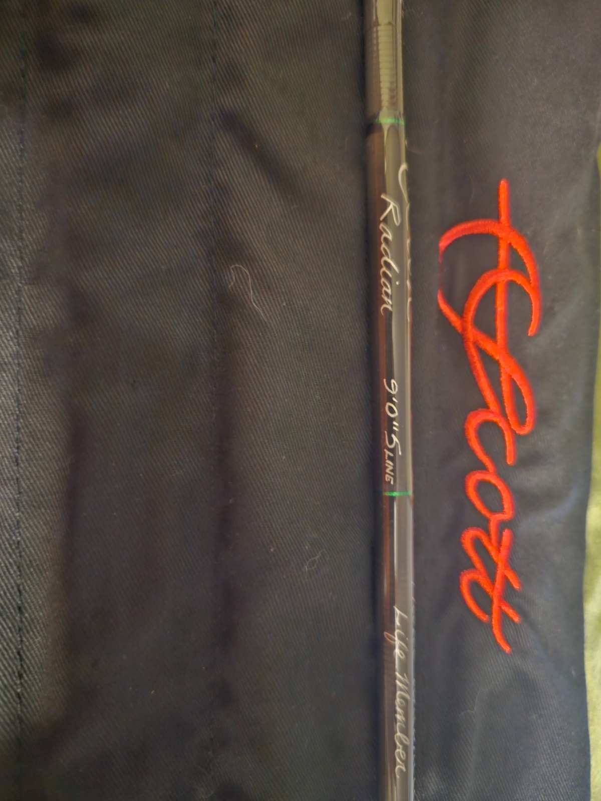 Never Used 🔥 SCOTT RADIAN 5wt. 9’ft~4pc FlyRod!! TU Lifetime Member Edition