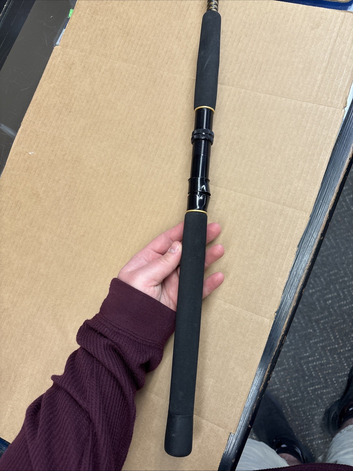 Shakespeare Sigma Supra TM BCF 1000 7’6 Heavy Action Fishing Rod 1 Piece