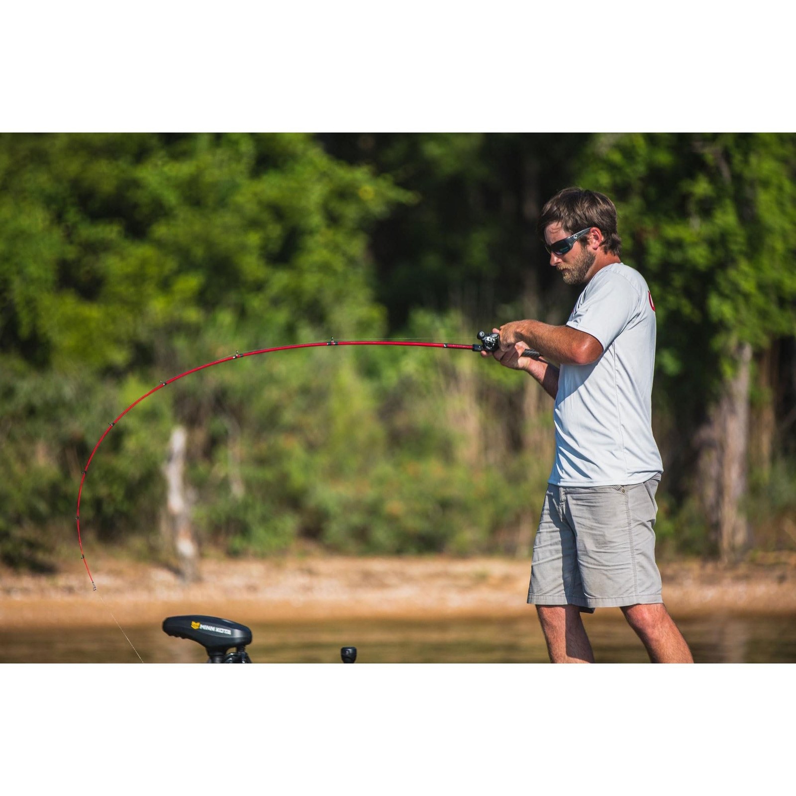 Ugly Stik Carbon Low Profile Baitcast Reel and Fishing Rod Combo