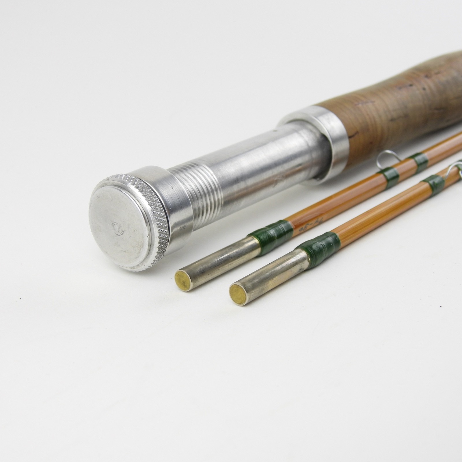 Walton Powell Bamboo Fly Fishing Rod. 8’ 5”. W/ Tube & Sock.