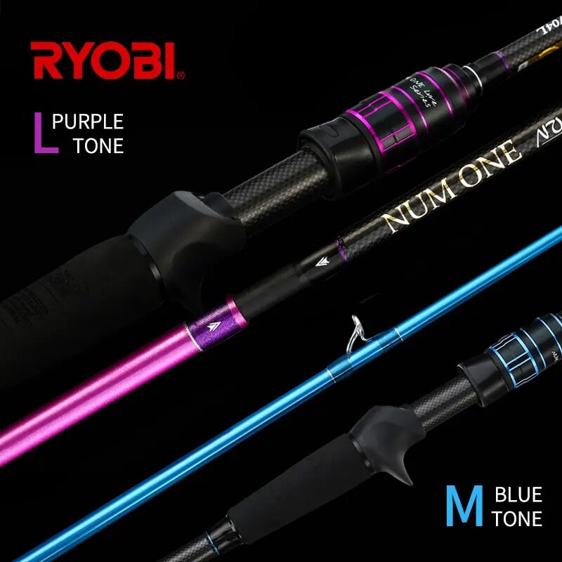 RYOBI NUM ONE NV NB Fishing Rod Portable 4-Section Travel Rod 1.8m 2.1m 2.4m M/L
