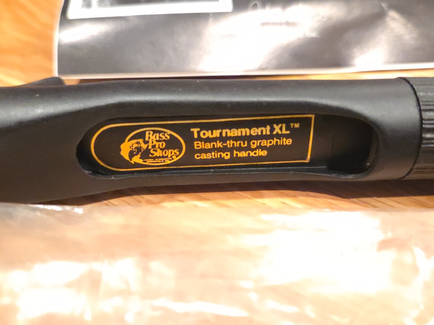 Vntg Bass Pro Shops Tournament XL Graphite Gold 5’7″ 1Pc. Casting Rod Brand New
