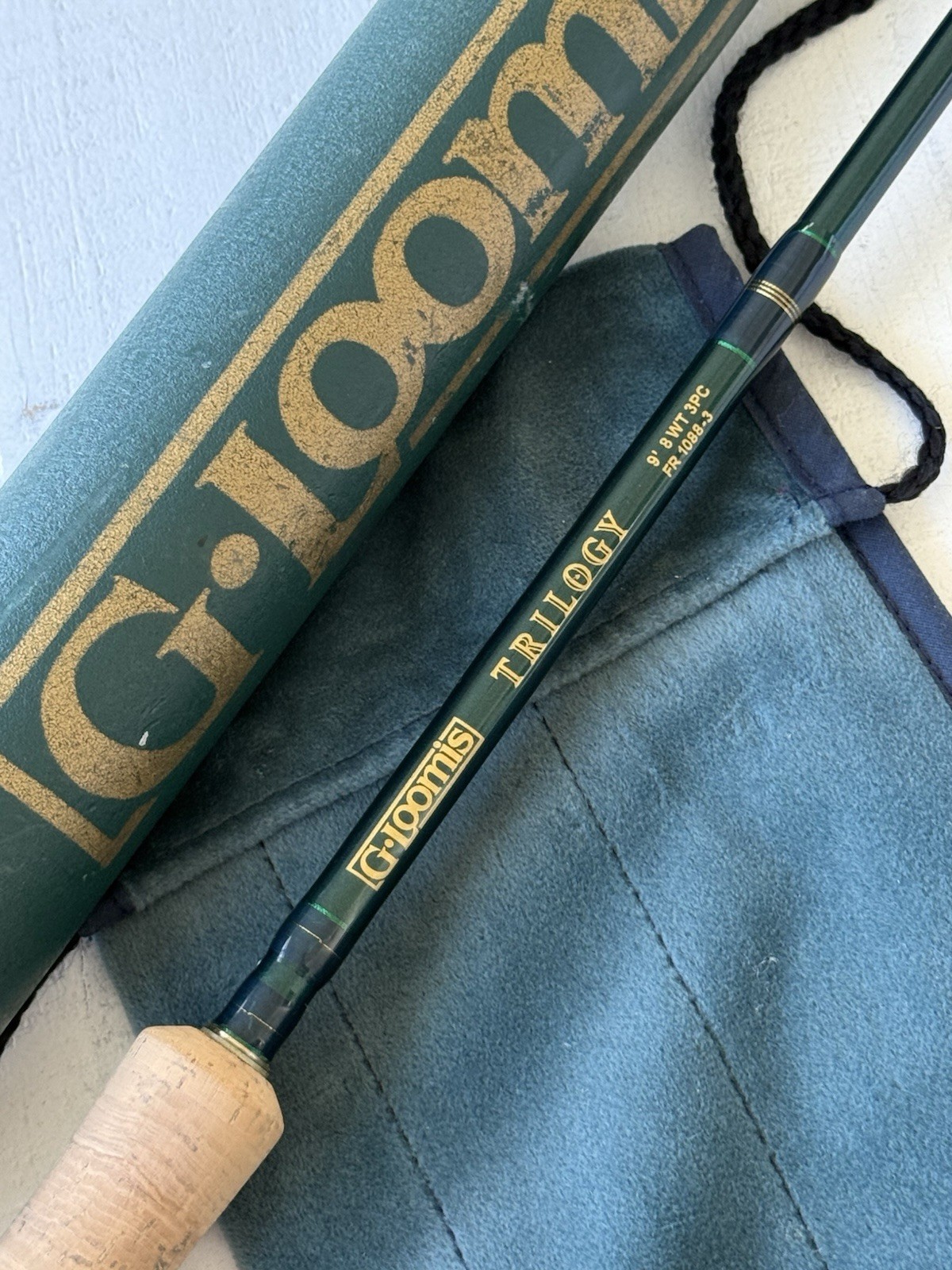 **BEAUTIFUL** 🔥G LOOMIS TRILOGY 8wt 9’ft fly rod!!! 🔥~LEGENDARY~