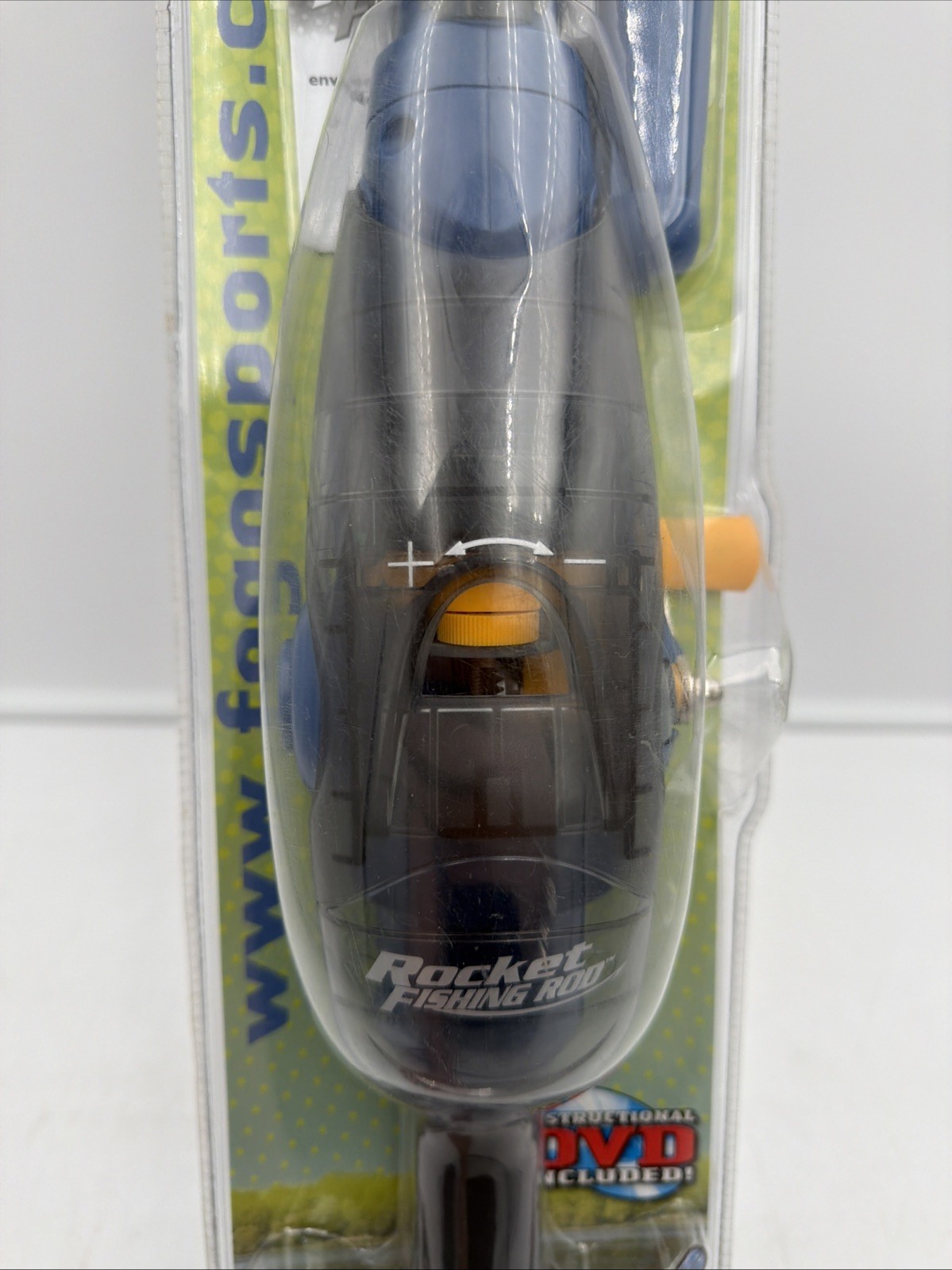 Roland Martin Rocket Fishing Rod 2005 Fogo #69011 Spin Master BRAND NEW & SEALED