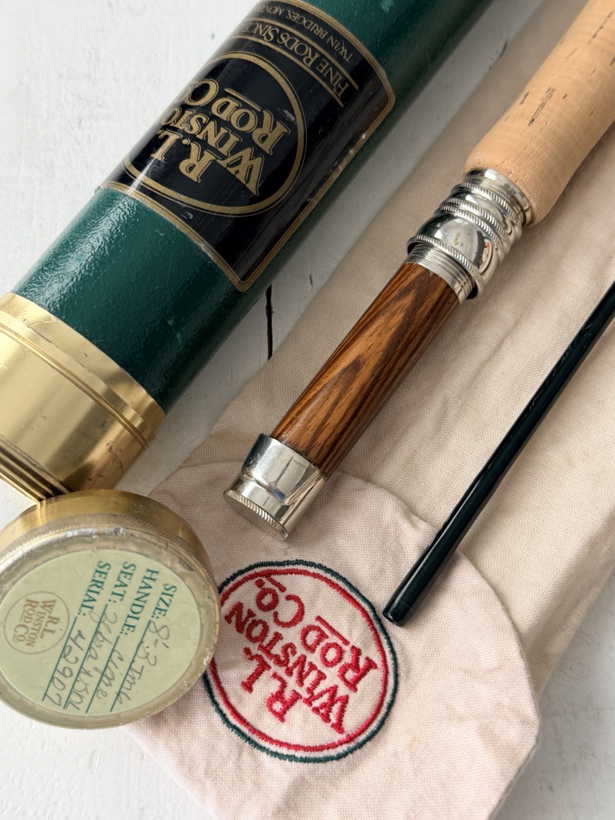 **BEAUTIFUL** RARE RL WINSTON IM6 3wt. 8’ft~2Pc Flyrod!! 🔥~LEGENDARY~🔥