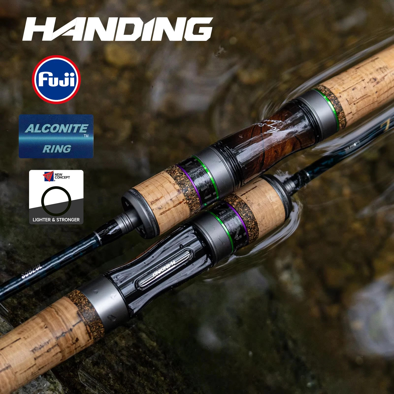 HANDING Magic L BFS Fishing Rod 30T Carbon UL/L FUJI Guides Cork Handle 1.41m