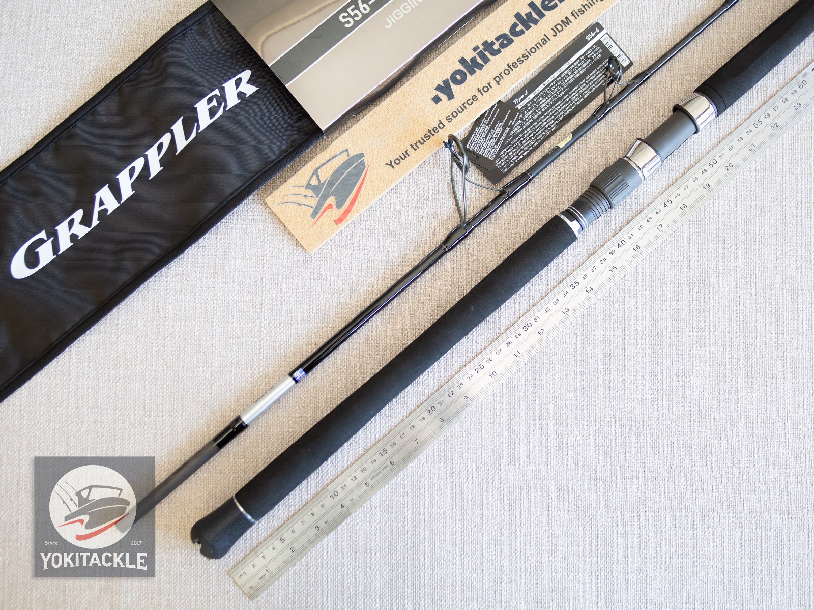 Shimano 25 Grappler Type J S56-6 Jigging Spinning Rod