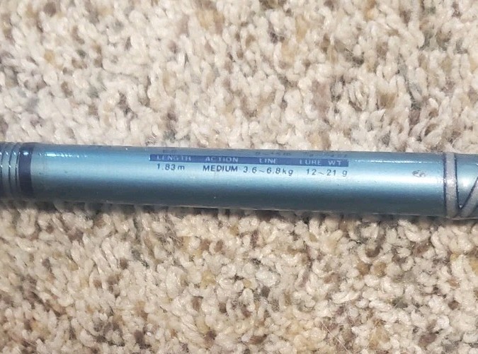 Daiwa Apollo 1691CGP Casting Fishing Rod 6′ Medium Action 2 Piece