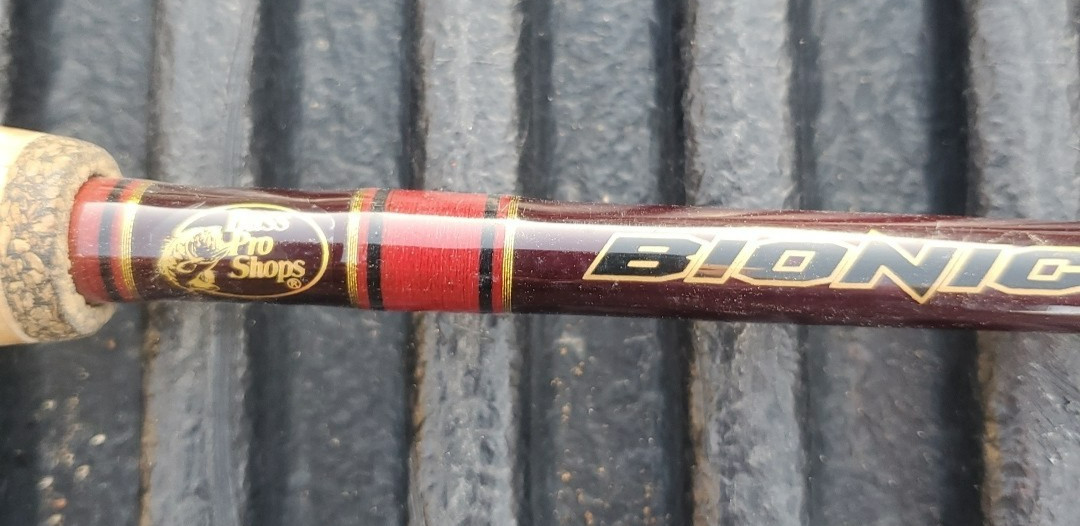 Bass Pro Shops Bionic Blade 45 Million 6’6″ 1pc Med Casting Fishing Rod BNC66MT