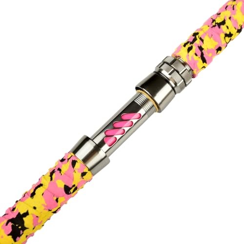10′ Catfish Casting Rods by Albatross – 2 Piece Glow with Pink – 2 Piece