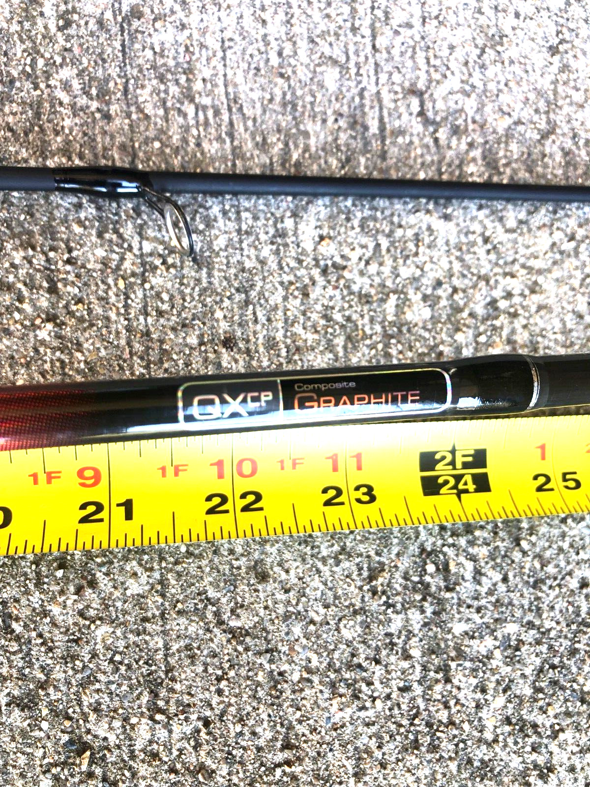 Quantum 6′ OPTIX QXCP 6 – 14Lbs OPS602MB Composite Graphite 2 PC Spinning Rod.