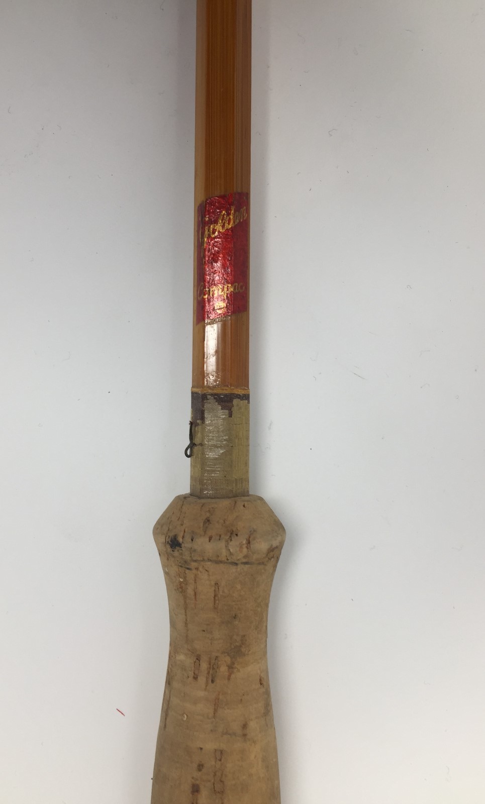Vintage 3 Piece Golden Compac Fly Rod 8 1/2′
