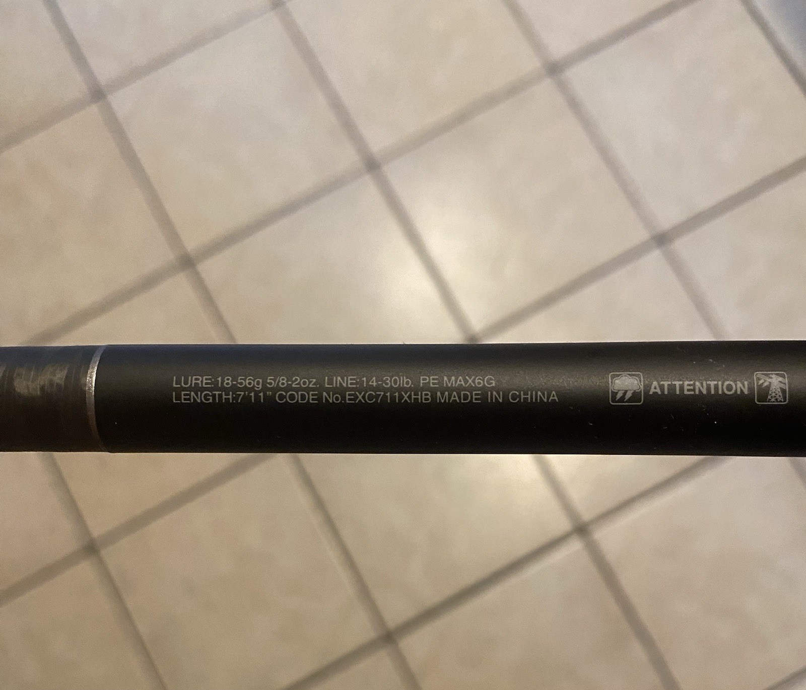 Shimano Expride B 7’11 Extra Heavy Casting Rod