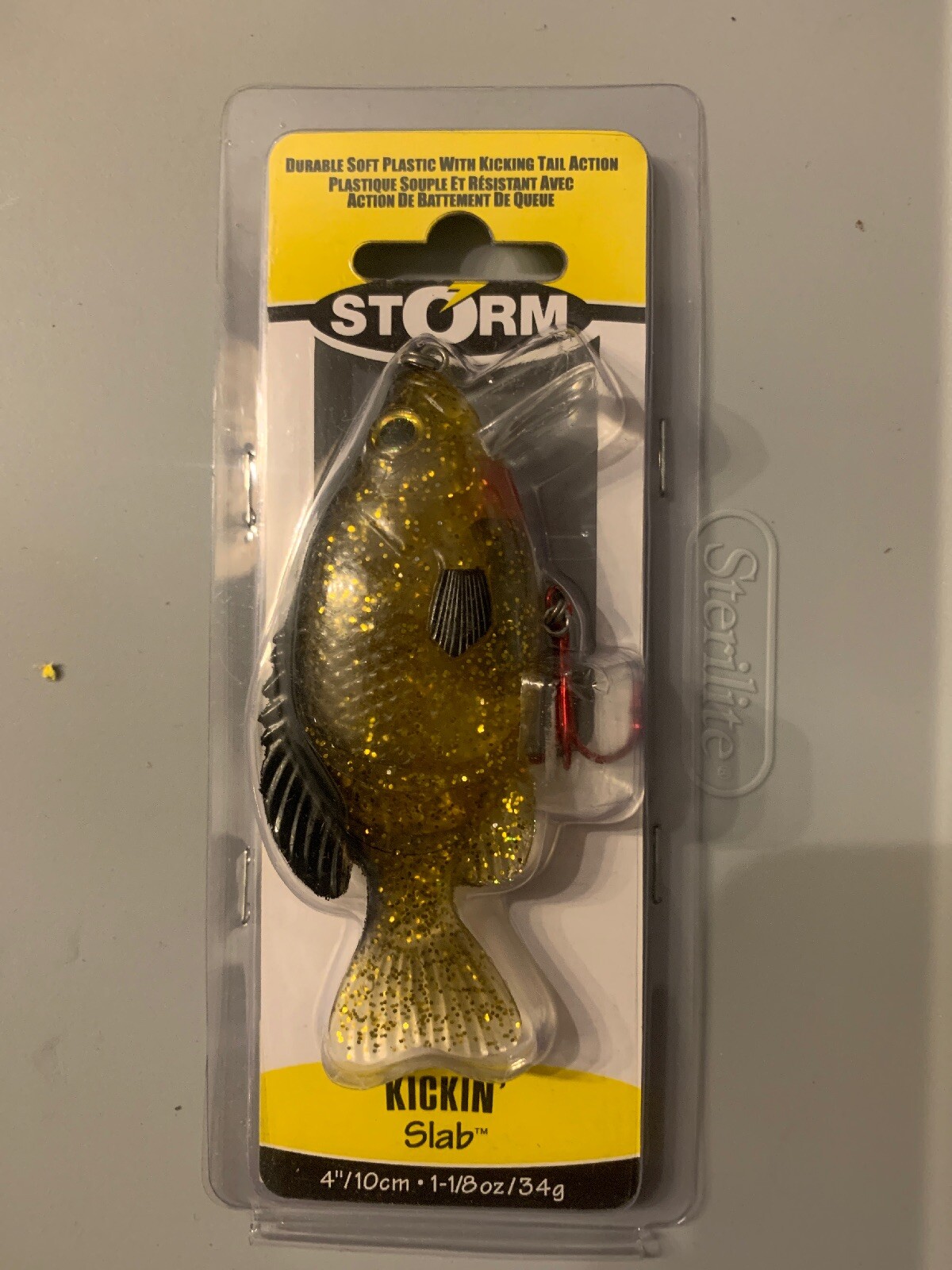 Storm Kickin’ Slab 4” Smoked Shine Color