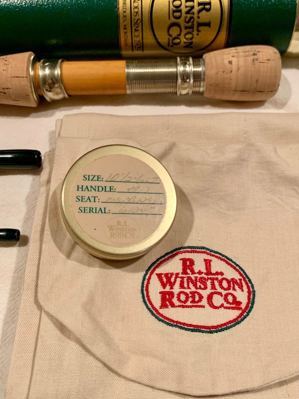 Winston 3pc LT 10’6″ 6wt – Great Stillwater Rod. Excellent Condition