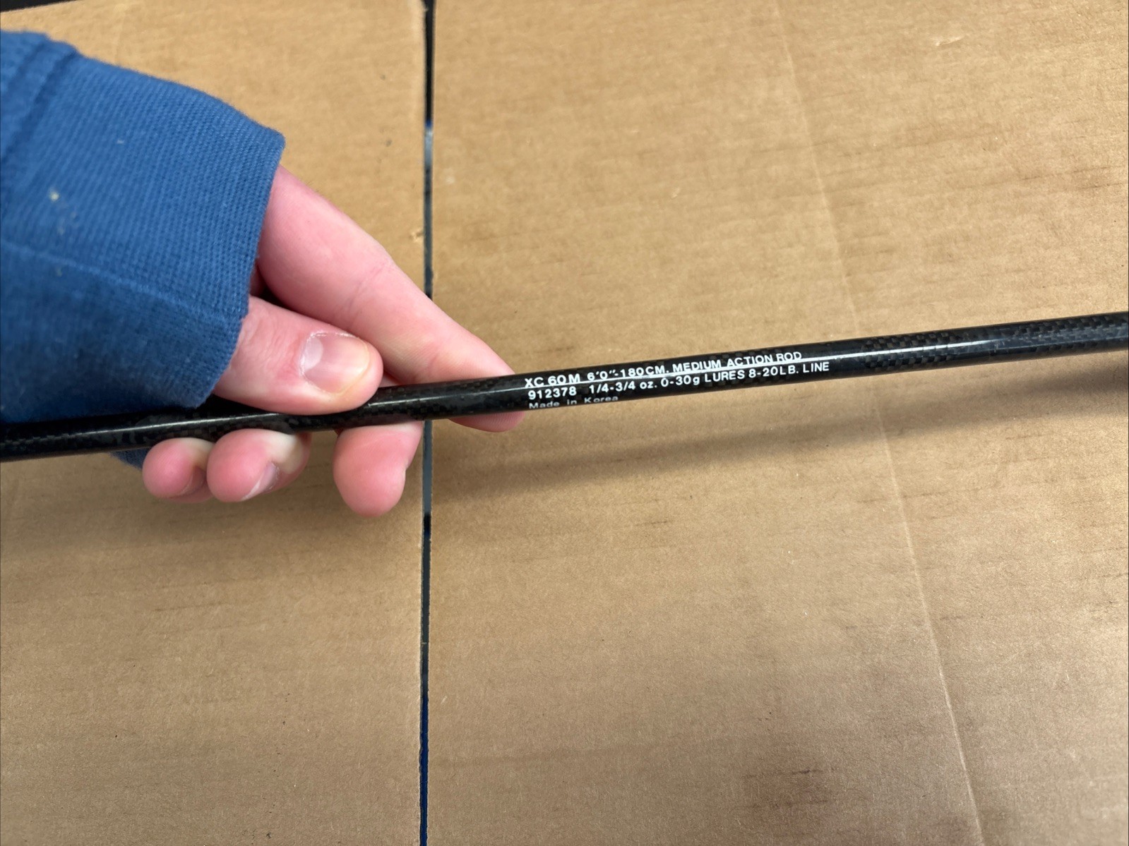 Abu Garcia Conolon 800 Hellbender XC60M 6’ Fishing Rod 1 Piece