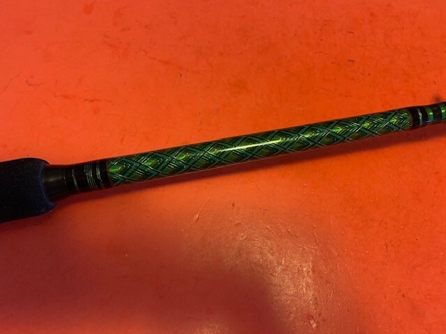 CUSTOM BUILT SEEKER CJB 7 FOOT 15 TO 40 POUND RATED CONVENTIONAL FISHING ROD W@W