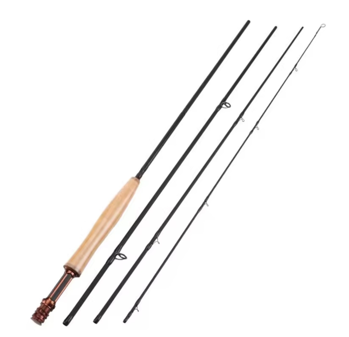 Travel Fly Fishing Rod Sea Saltwater & Freshwater Fly Fishing Rods Various
