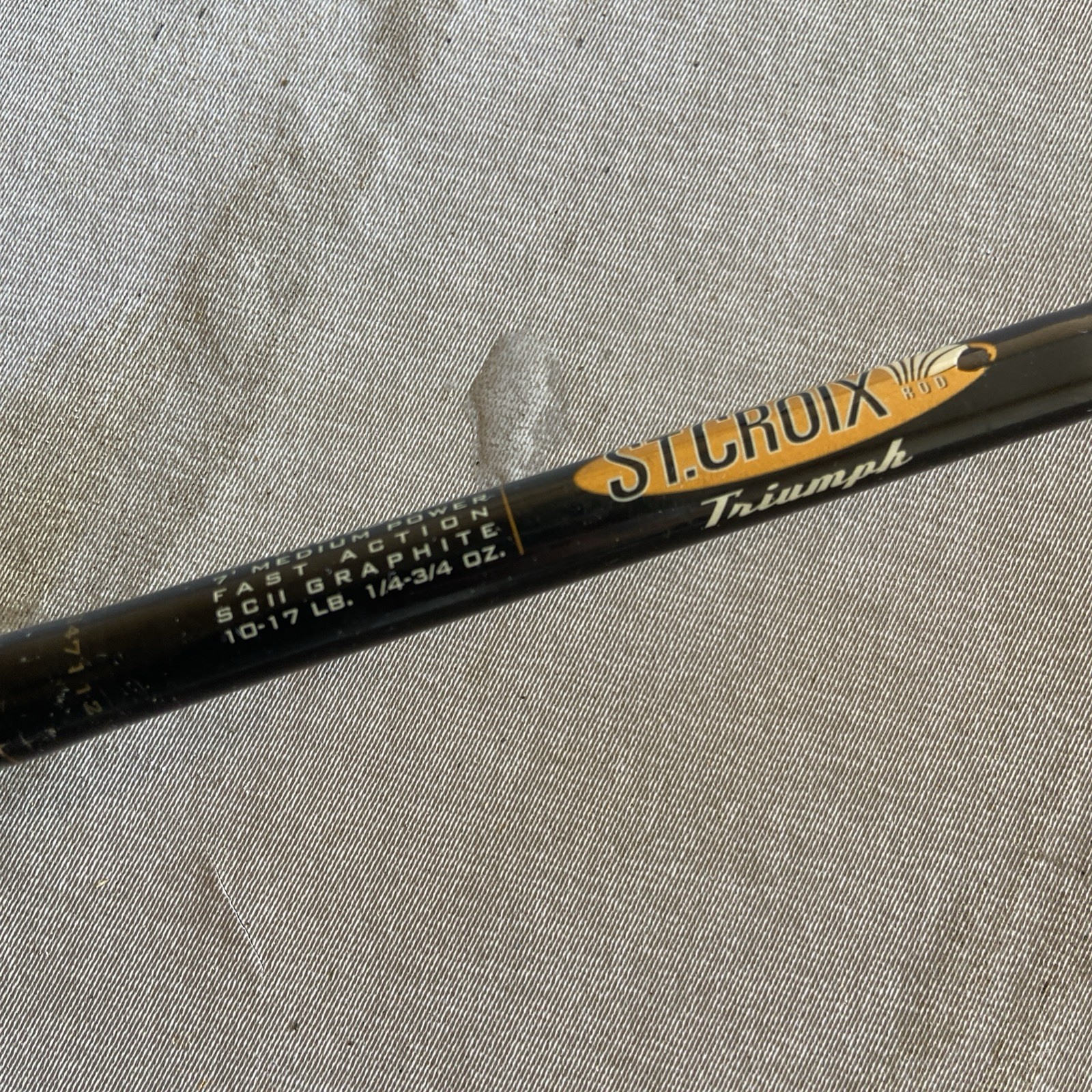 St Croix Triumph 7’ Medium Power Fast Action Casting Rod TRC70MF