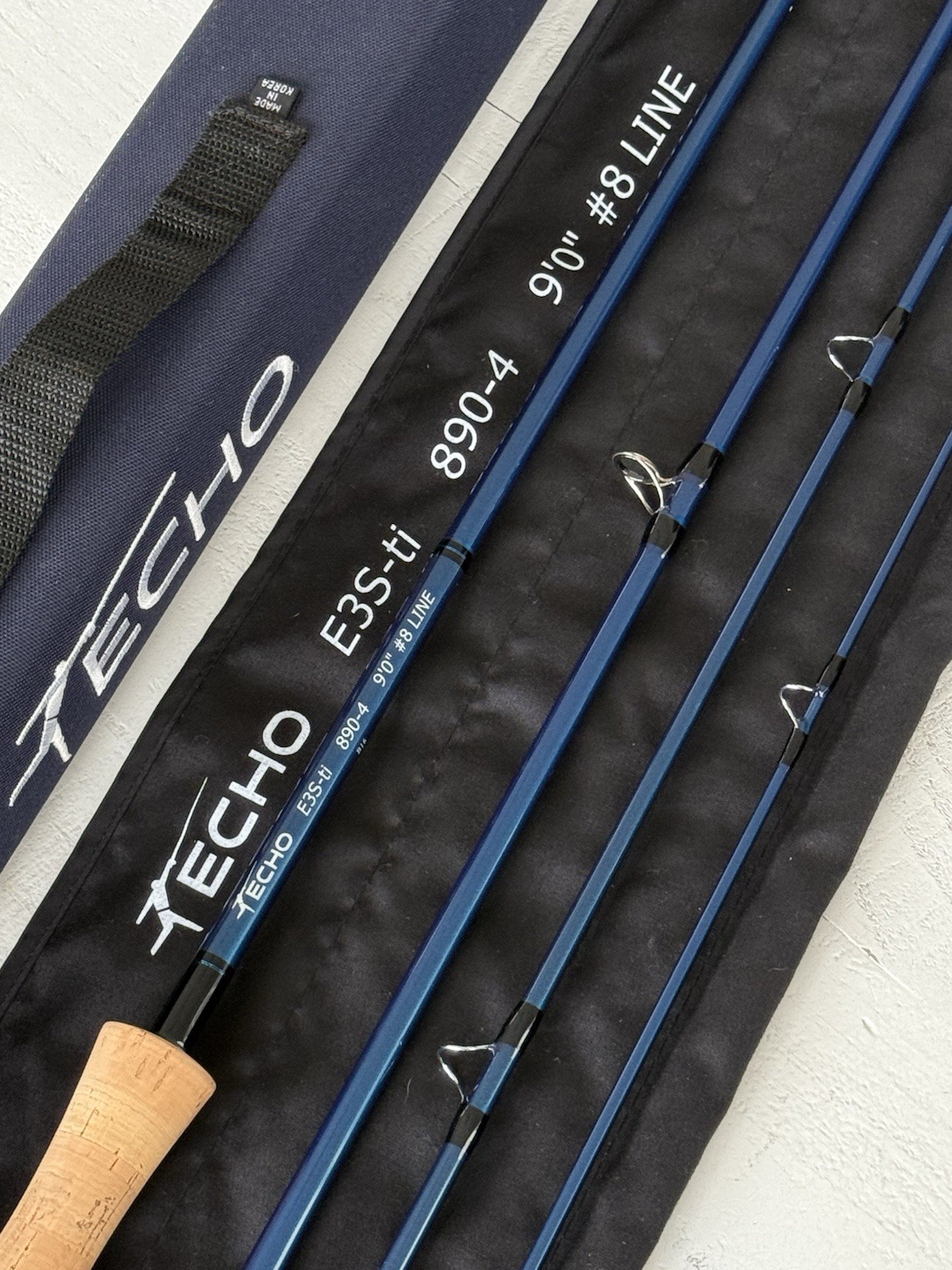 **BEAUTIFUL**🔥ECHO E3S-ti 8wt. 9’ft Fly Rod! 🔥~LQQK~🔥