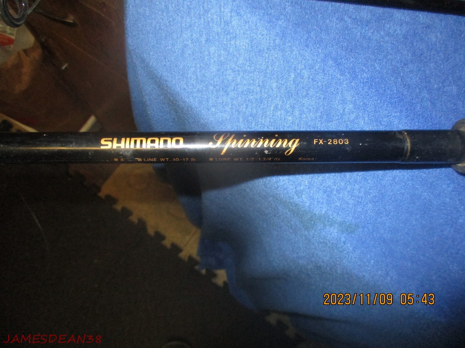 Shimano Spinning FX-2803 8’ 10-17Lb Spinning Two Pieces Fishing Rod