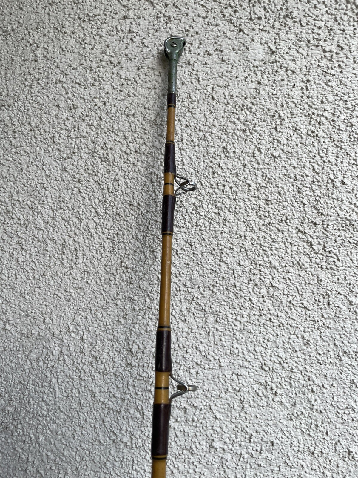 Vtg Fenwick ST 785 6 1/2’ Pacificstik Fenglass 30-80Lb Fishing Rod 7 Guides