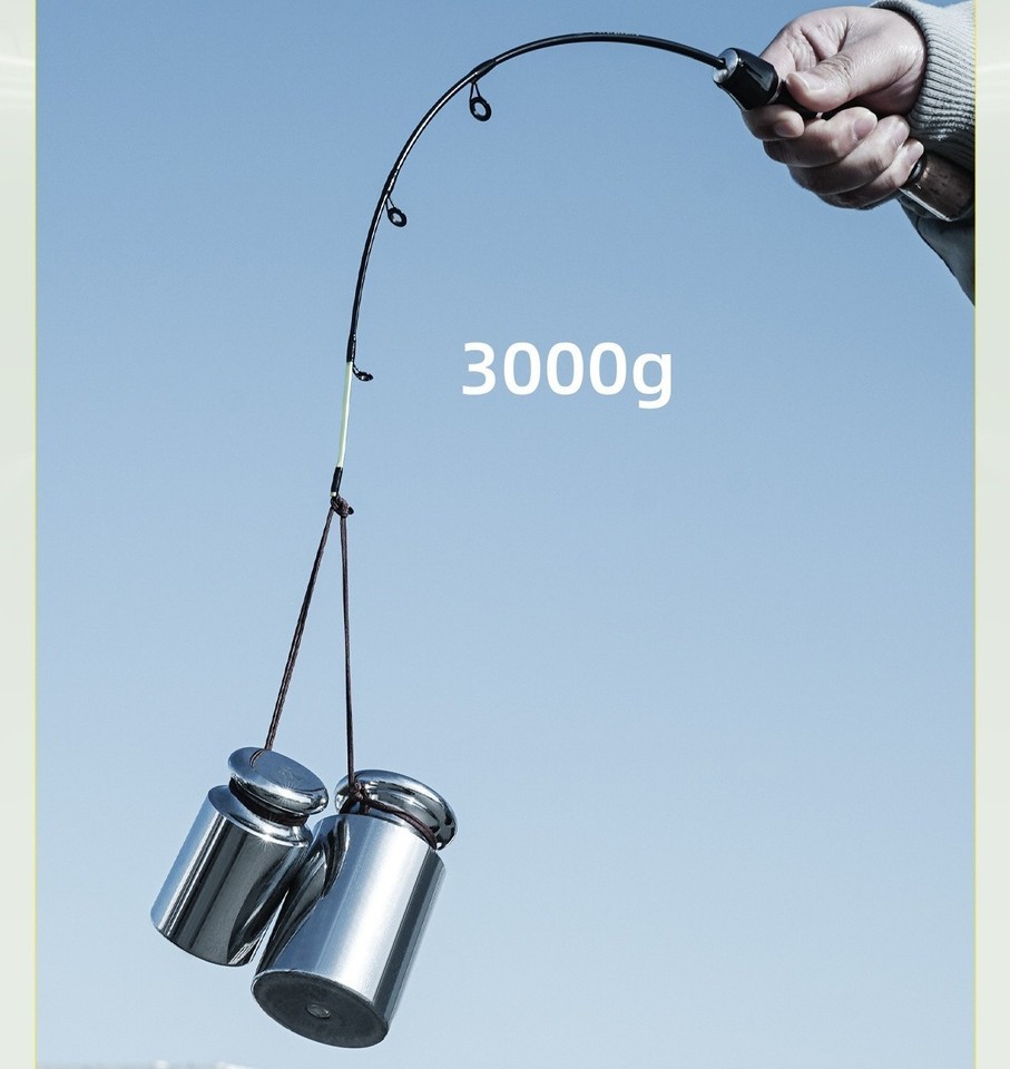 Portable Ice Fishing Rod Ultra-light Short Section 47cm 57cm 67cm Winter Rods