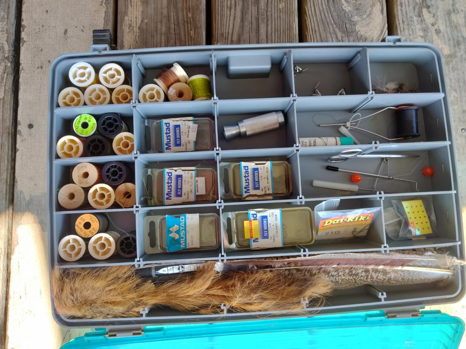 Sage 2 Piece Fly Rod With Extra Reel, Case And Fly Tying Accessories.