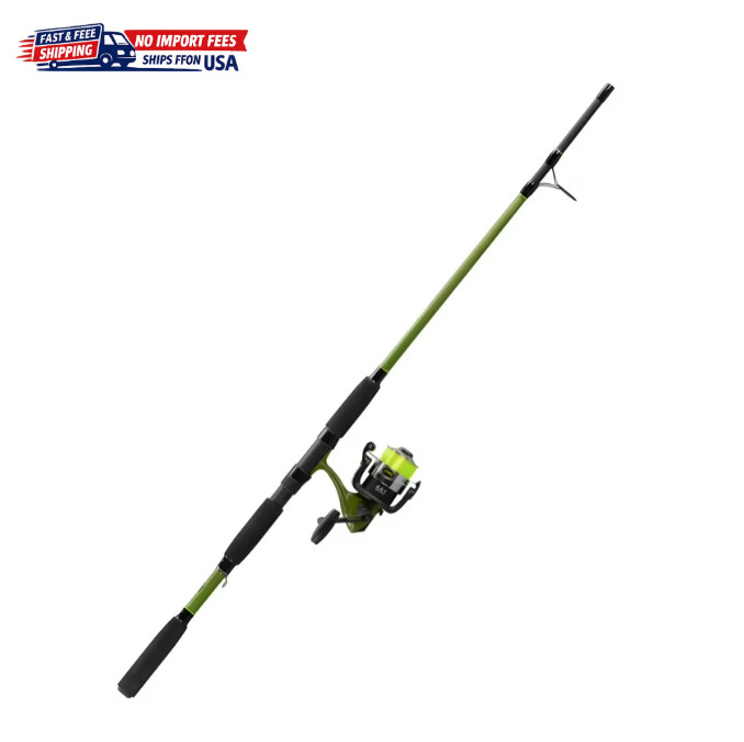 Lew’s Valor 7′ Medium Heavy Action Big Game Spinning Rod and Reel Fishing Combo