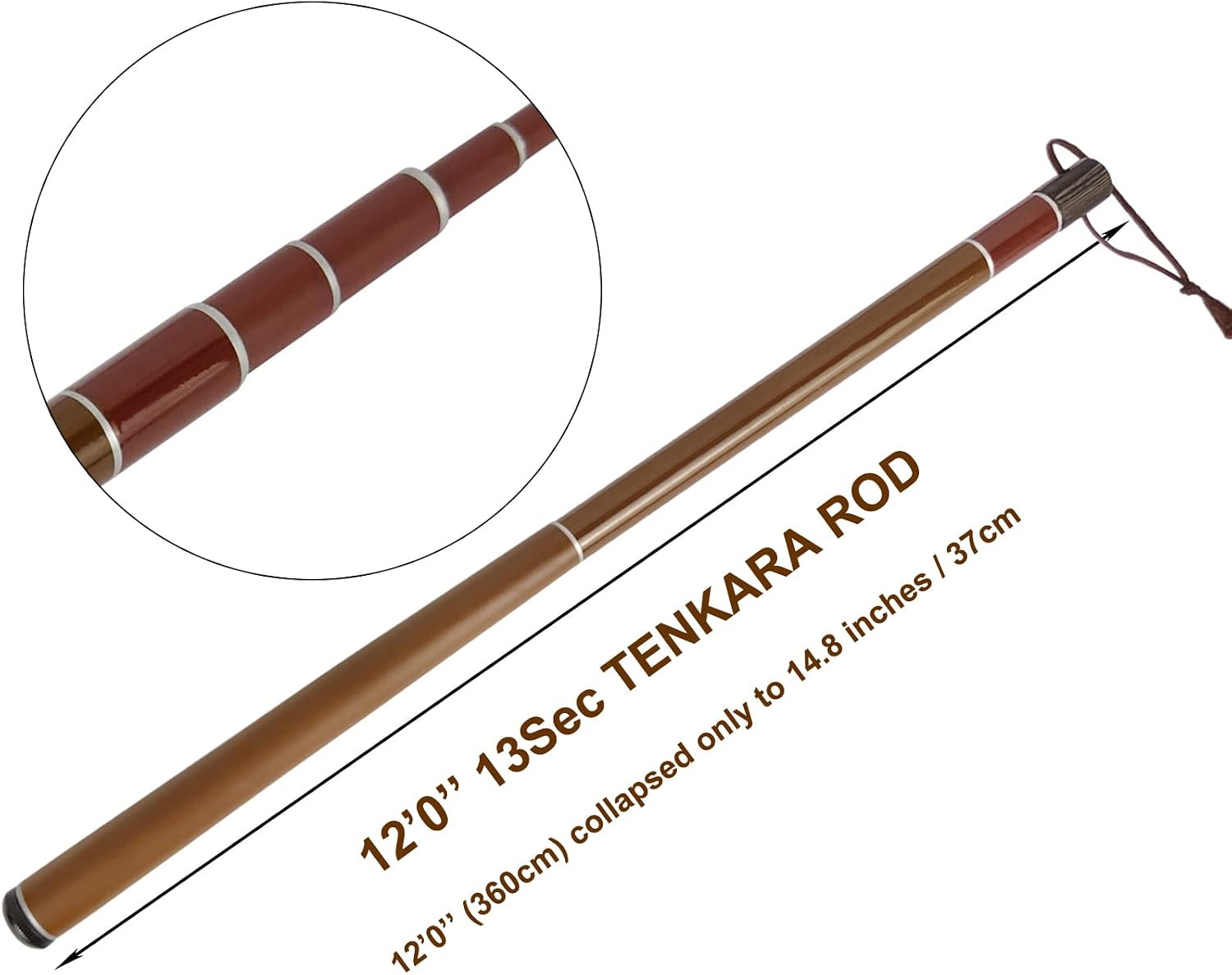 Aventik Tenkara Rod Pro IM12 Nano 6:4 Action 5 Most Used Sizes All Water Conditi
