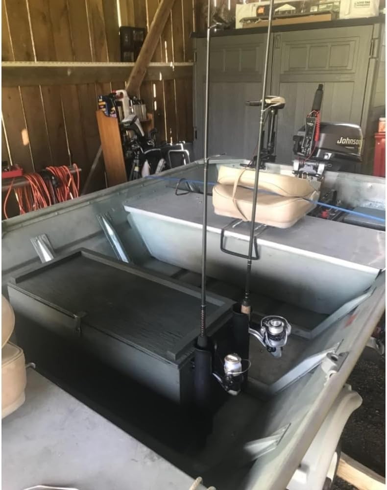 Fishing Rod Holder Stainless Steel Rail Mount Marine Boat Truck Kayak Crate Tube