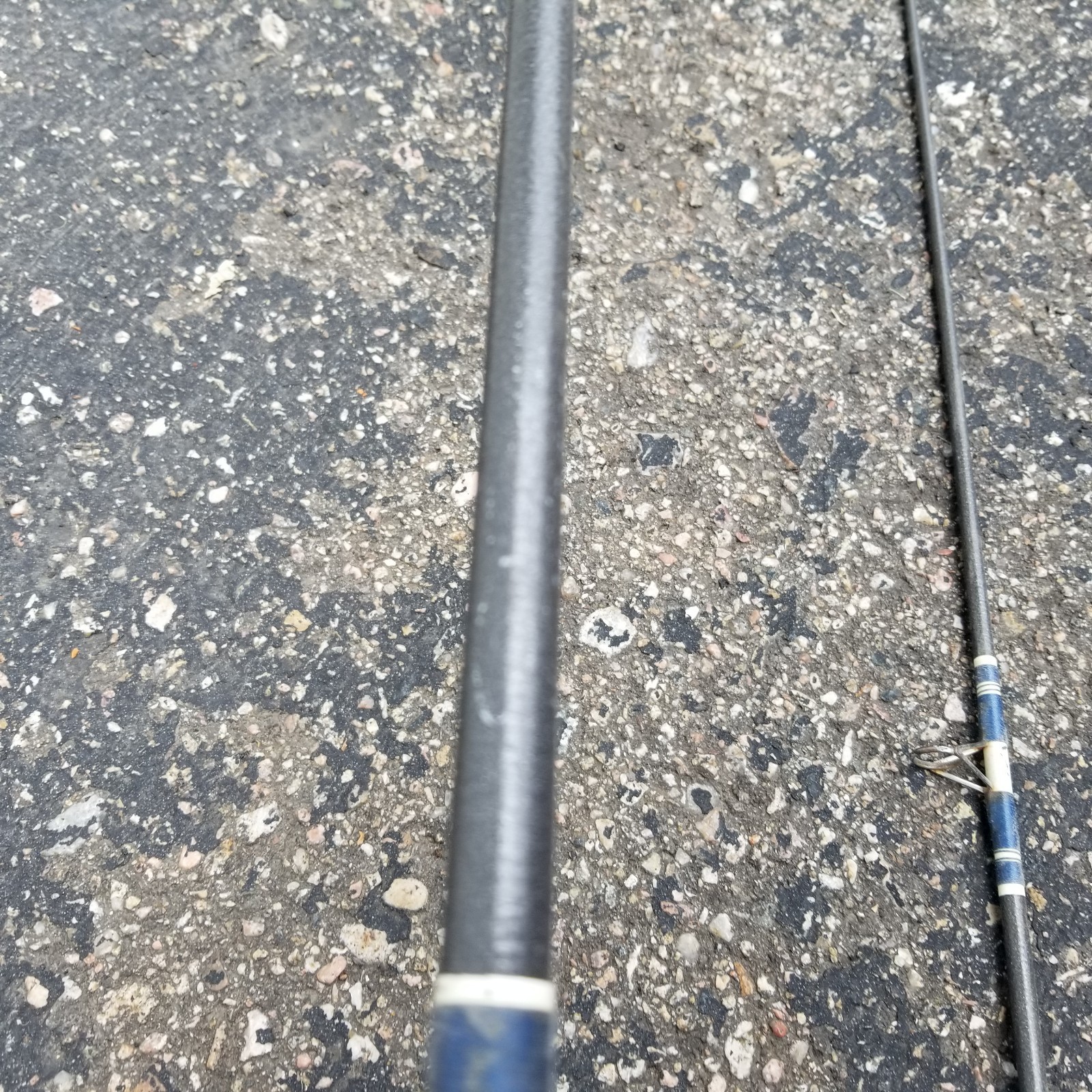 Vtg Custom Spinning Fishing Rod 2-Piece 6′ 6″
