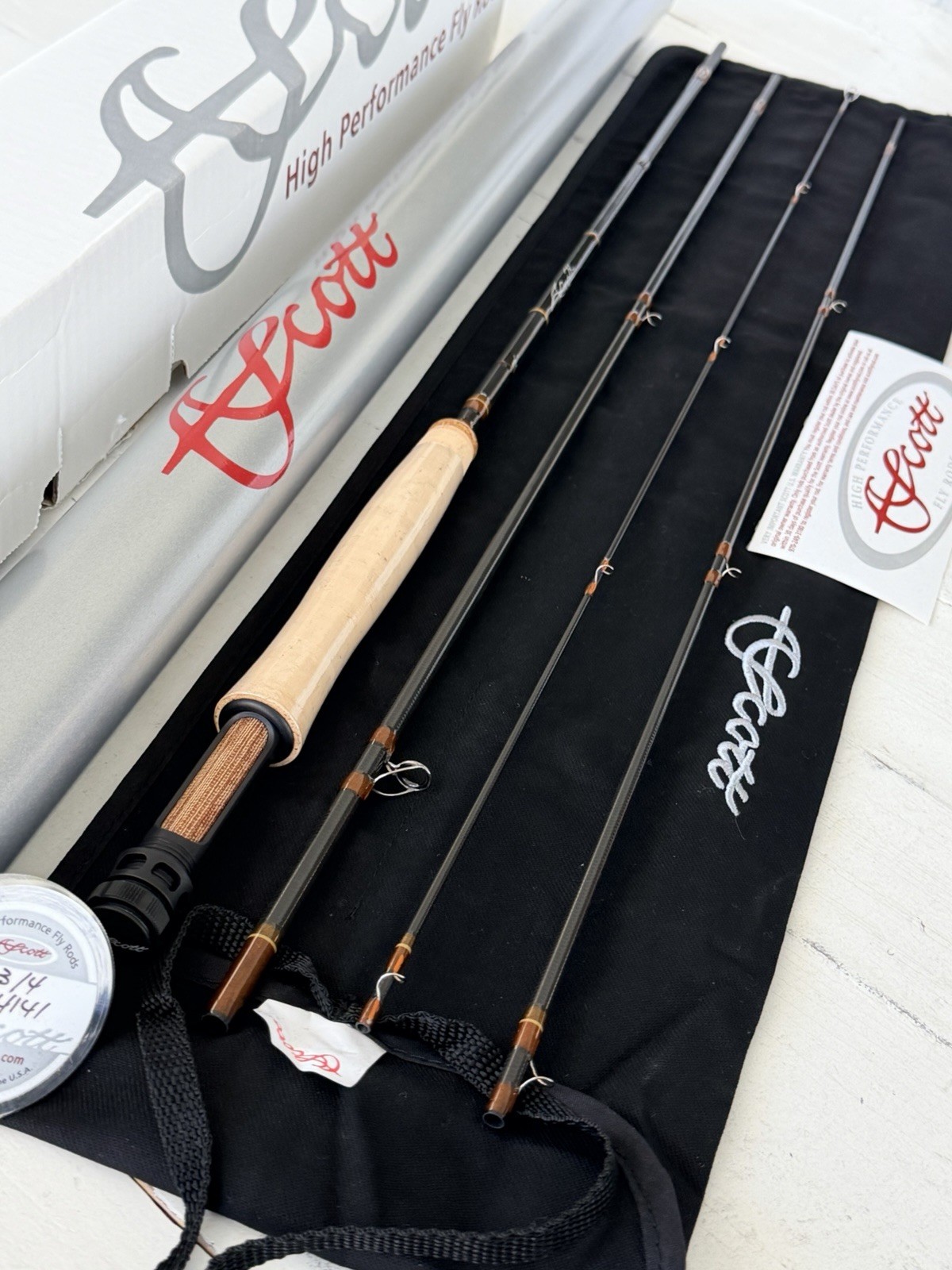 **BEAUTIFUL** 🔥 SCOTT G Series 3wt. 8’8”in~4Pc Fly Rod!! 🔥~NEW~🔥