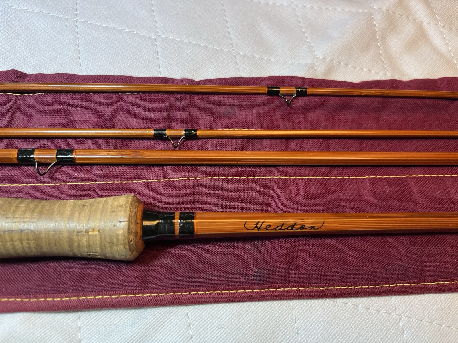 Blow Your Mind Condition – Heddon No. 17 Fly Rod – 8.5ft, 4pc, 2F, 4-1/2 Weight