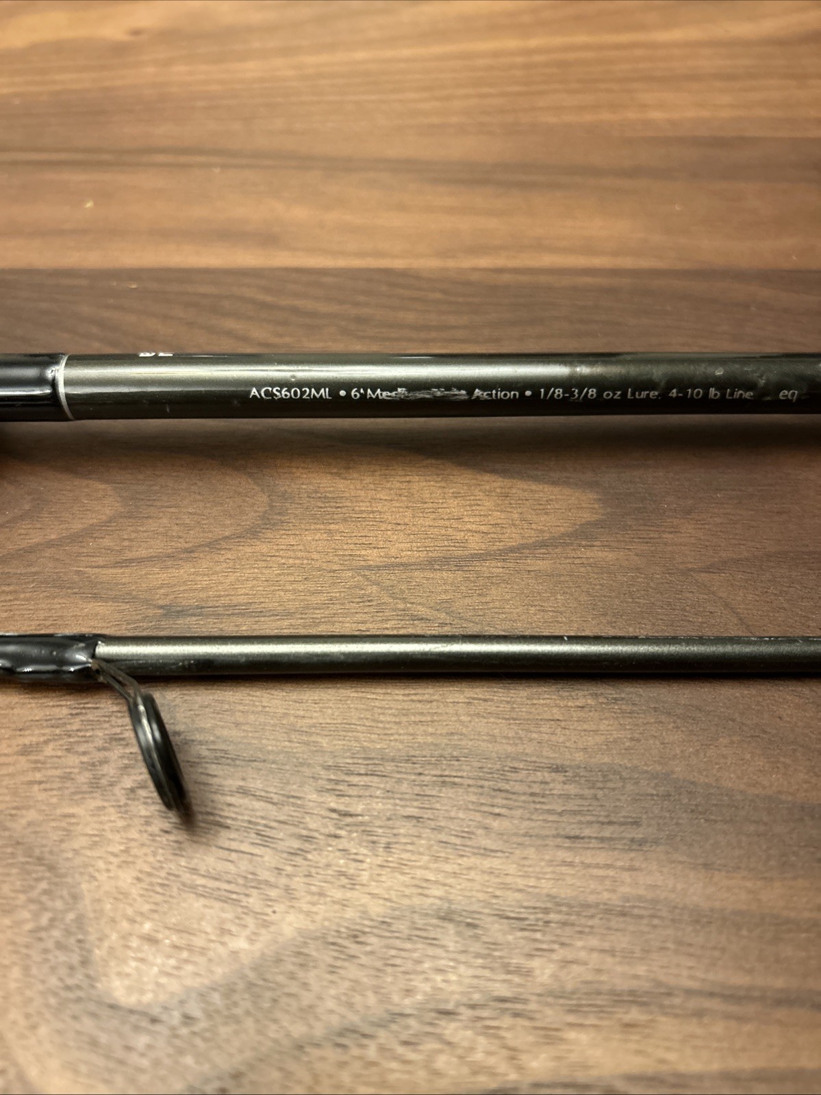 ABU Garcia Accu Balance Acs602ml 2-Piece 6 ft. Med.Light Action Spinning Rod L17
